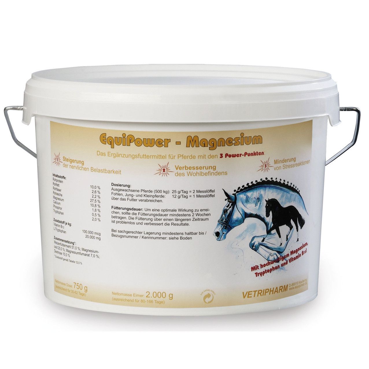 Vetripharm EquiPower Magnesium Eimer