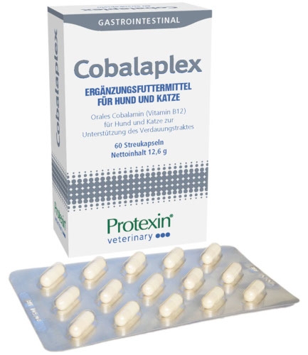Protexin - Cobalaplex Ergänzungsfuttermittel für Hunde und Katzen 60 Kapseln 