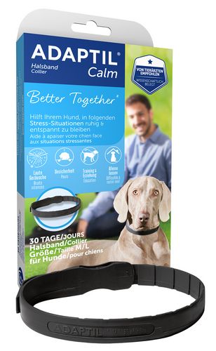 CEVA Adaptil Calm Halsband Beruhigungsmittel für mittelgroße und große Hunde 