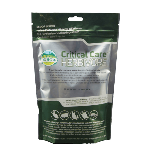 Critical Care Beutel bei Appetitlosigkeit für Heimtiere von Oxbow Critical Care Beutel bei Appetitlosigkeit für Heimtiere von Oxbow
