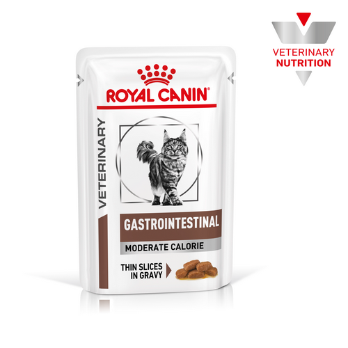 Royal Canin GASTROINTESTINAL MODERATE CALORIE Feine Stückchen in Soße