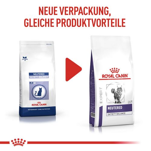 Royal Canin Expert NEUTERED SATIETY BALANCE Trockenfutter Verpackung