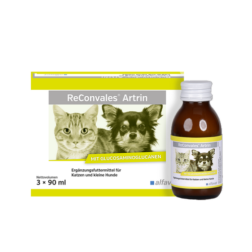 ReConvales Artrin 3x90 ml für Hunde und Katzen von alfavet