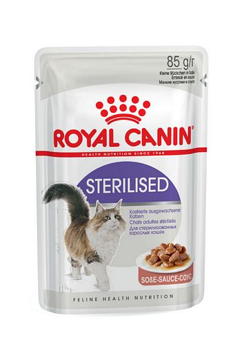 Royal Canin Sterilised Nassfutter in Soße für Katzen