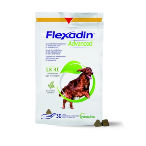 Flexadin Advanced 60 Chews für HUNDE von Vetoquinol