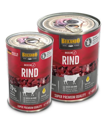 Belcando - Hundefutter - Baseline - RIND - 6 x 400 g