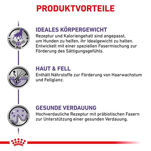 Royal Canin Expert NEUTERED ADULT MEDIUM DOGS Trockenfutter Vorteile