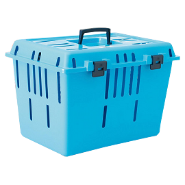 Pet Caddy Transportbox Gr.2 – 55x37x33 cm – blau