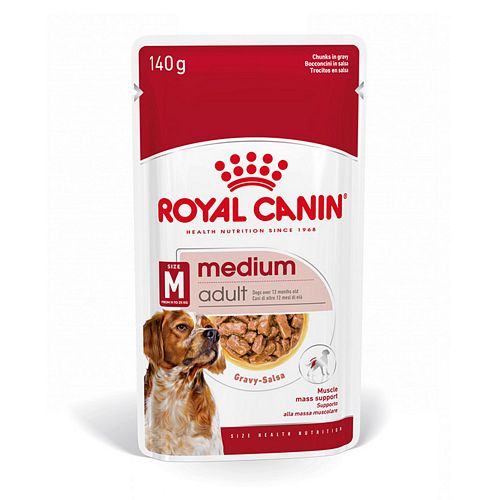 Royal Canin MEDIUM Adult Nassfutter für mittelgroße Hunde 10 x 140g Royal Canin MEDIUM Adult Nassfutter für mittelgroße Hunde 10 x 140g