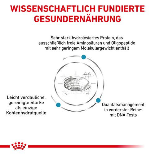 ROYAL CANIN Veterinary ANALLERGENIC SMALL DOG Trockenfutter Anforderungen
