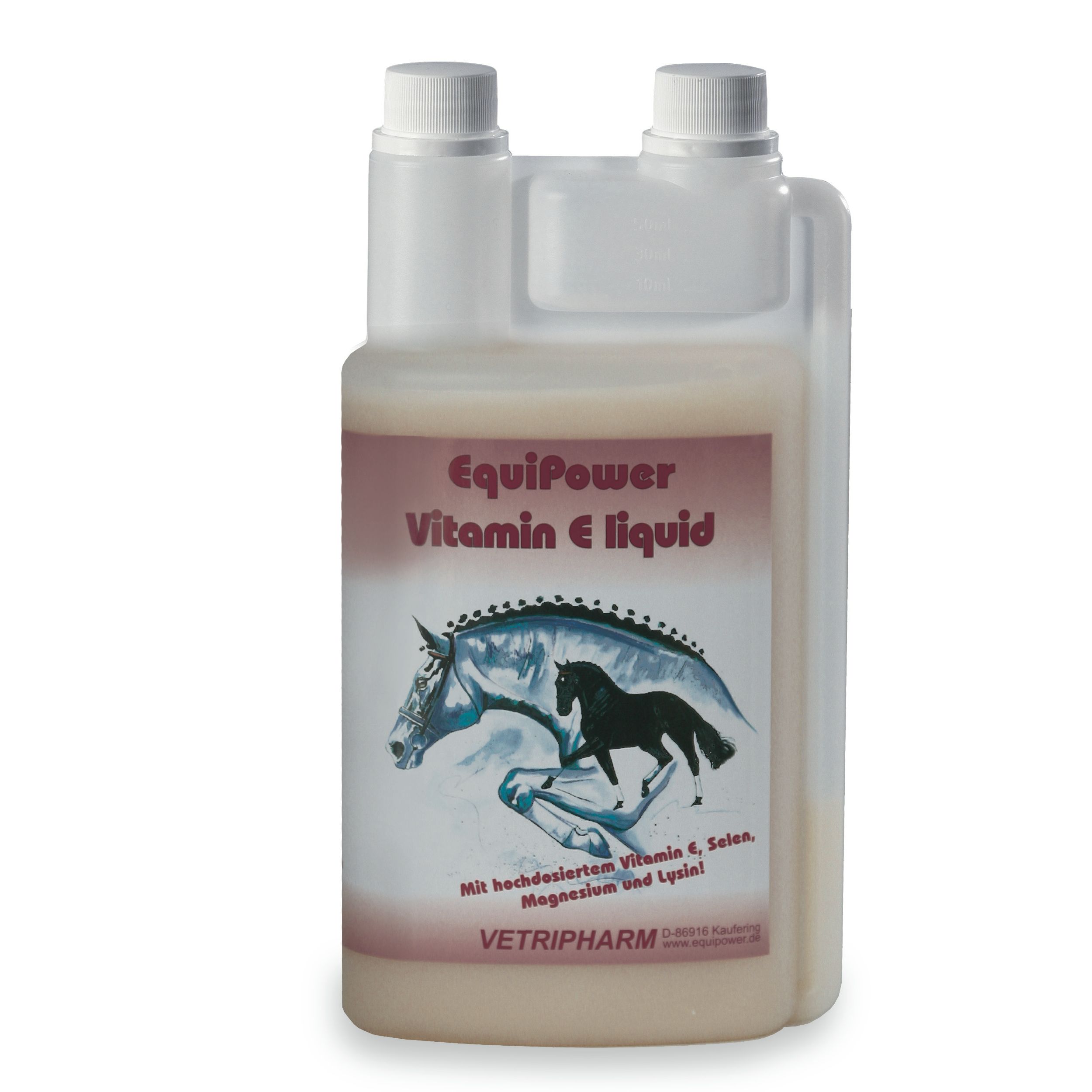 Vetripharm EquiPower Vitamin E liquid 1000 ml Flasche