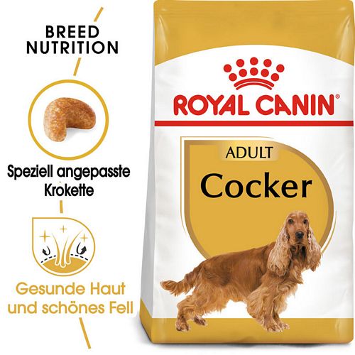 Royal Canin Cocker Adult Hundefutter trocken Royal Canin Cocker Adult Hundefutter trocken