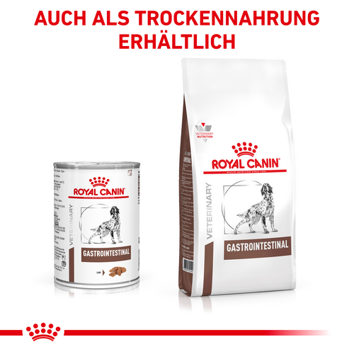 Royal Canin GASTROINTESTINAL Mousse Nassfutter für Hunde - 12 x 400 g