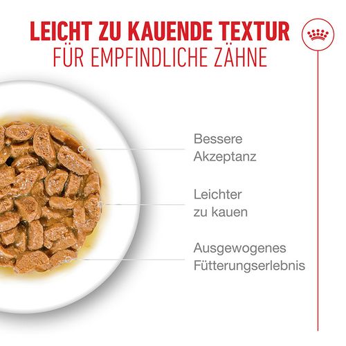 Royal Canin Ageing 11+ Gravy Nassfutter Katze Textur