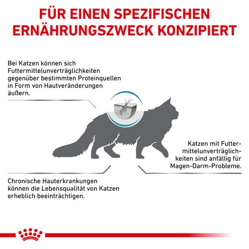 Royal Canin Veterinary HYPOALLERGENIC Trockenfutter für Katzen 500 g