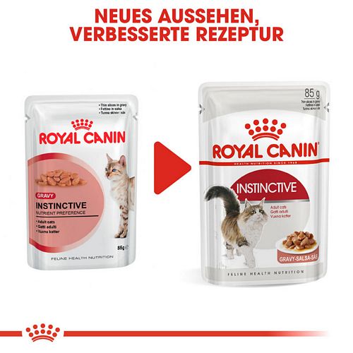 Royal Canin INSTINCTIVE Katzenfutter nass in Soße