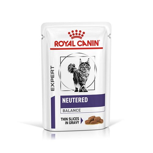 Royal Canin Expert NEUTERED BALANCE Nassfutter für Katzen 12 x 85 g