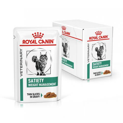 Royal Canin Veterinary SATIETY WEIGHT MANAGEMENT Nassfutter für Katzen
