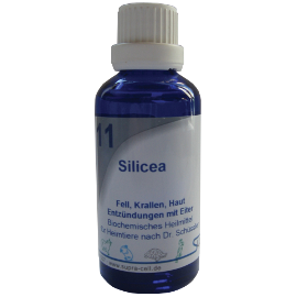 Supra-Cell Schüßler Salze für Heimtiere Nr. 11 Silicea