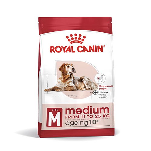 Royal Canin MEDIUM Ageing 10+ Trockenfutter für ältere mittelgroße Hunde 3kg Royal Canin MEDIUM Ageing 10+ Trockenfutter für ältere mittelgroße Hunde 3kg