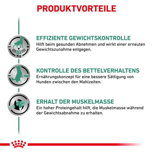 Royal Canin Veterinary SATIETY WEIGHT MANAGEMENT Nassfutter Vorteile
