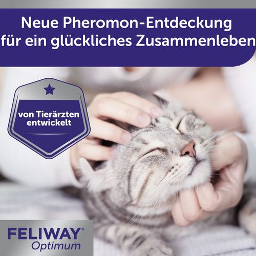 FELIWAY Optimum Start-Set - Pheromone zur Reduktion von Stressverhalten für glückliche Katzen