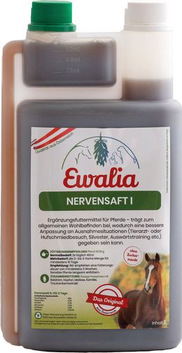 Ewalia - NERVENSAFT I für Pferde - 1 L