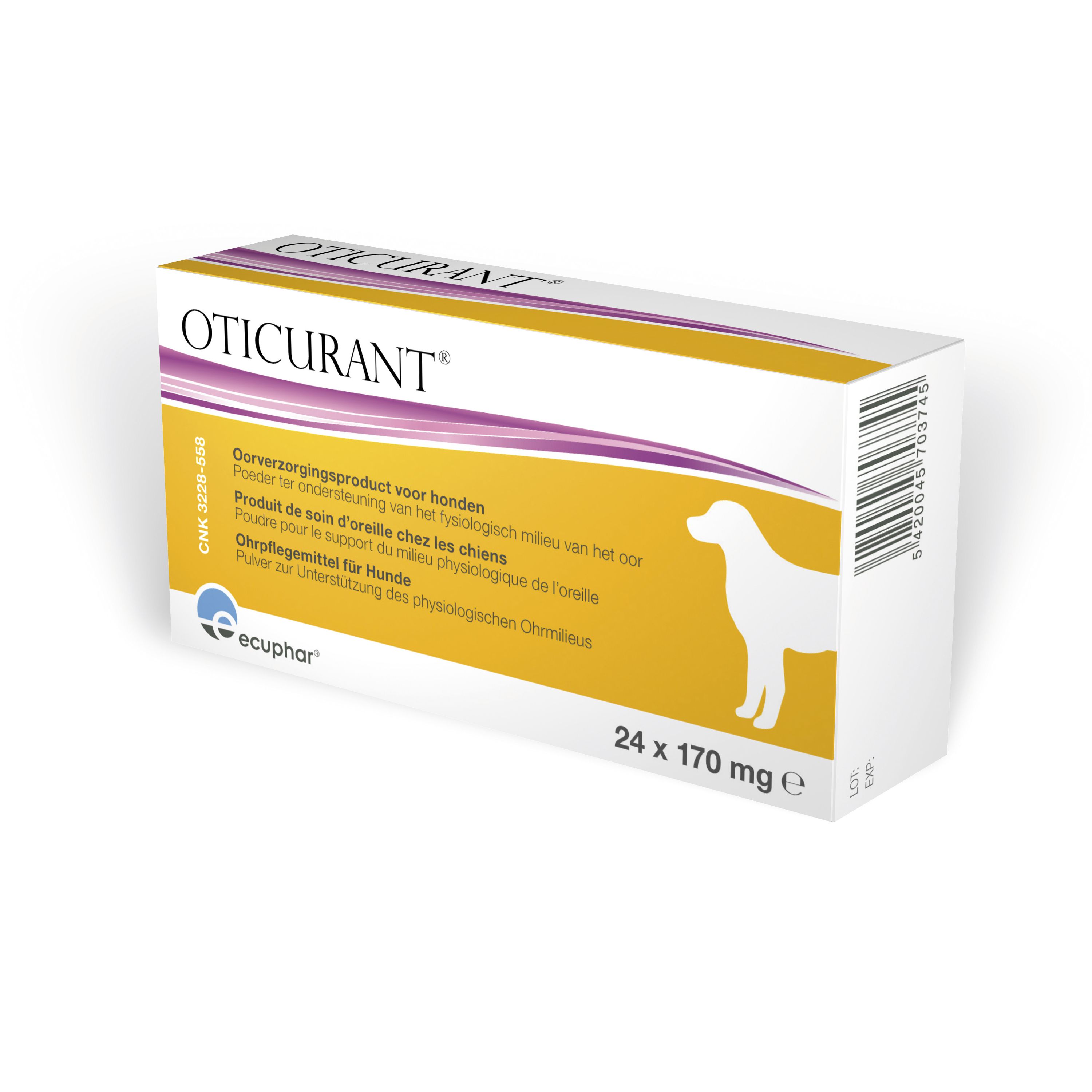 ecuphar Oticurant 24 x 170 mg Sachets