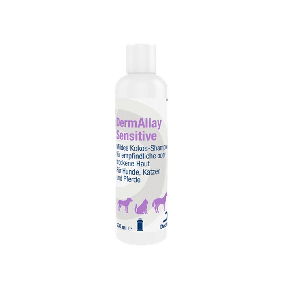 Dechra DermAllay Sensitive Shampoo bei trockener Haut für Tiere 230ml