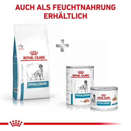 Royal Canin Veterinary HYPOALLERGENIC Trockenfutter für Hunde Kombi