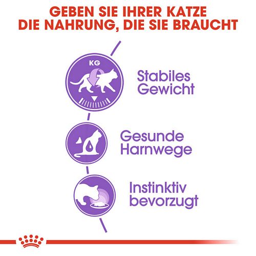 Royal Canin STERILISED Mousse Nassfutter für ausgewachsene kastrierte Katzen