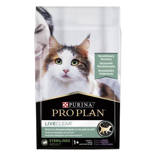 Purina - LIVECLEAR - STERILISED ADULT 1+ Jahre - Truthahn - 7 Kg