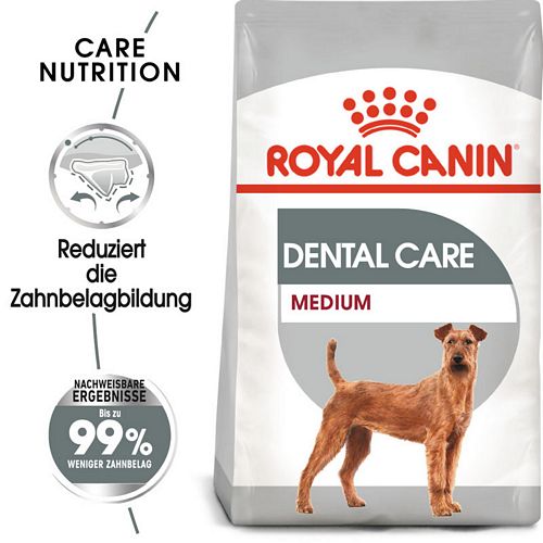 Royal Canin DENTAL CARE MEDIUM Trockenfutter für mittelgroße Hunde mit empfindlichen Zähnen