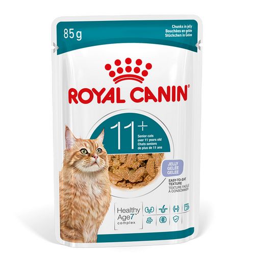 Royal Canin Ageing 11+ Jelly Nassfutter Katze Rückseite