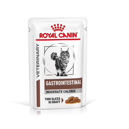 Royal Canin GASTROINTESTINAL MODERATE CALORIE Feine Stückchen in Soße Royal Canin GASTROINTESTINAL MODERATE CALORIE Feine Stückchen in Soße