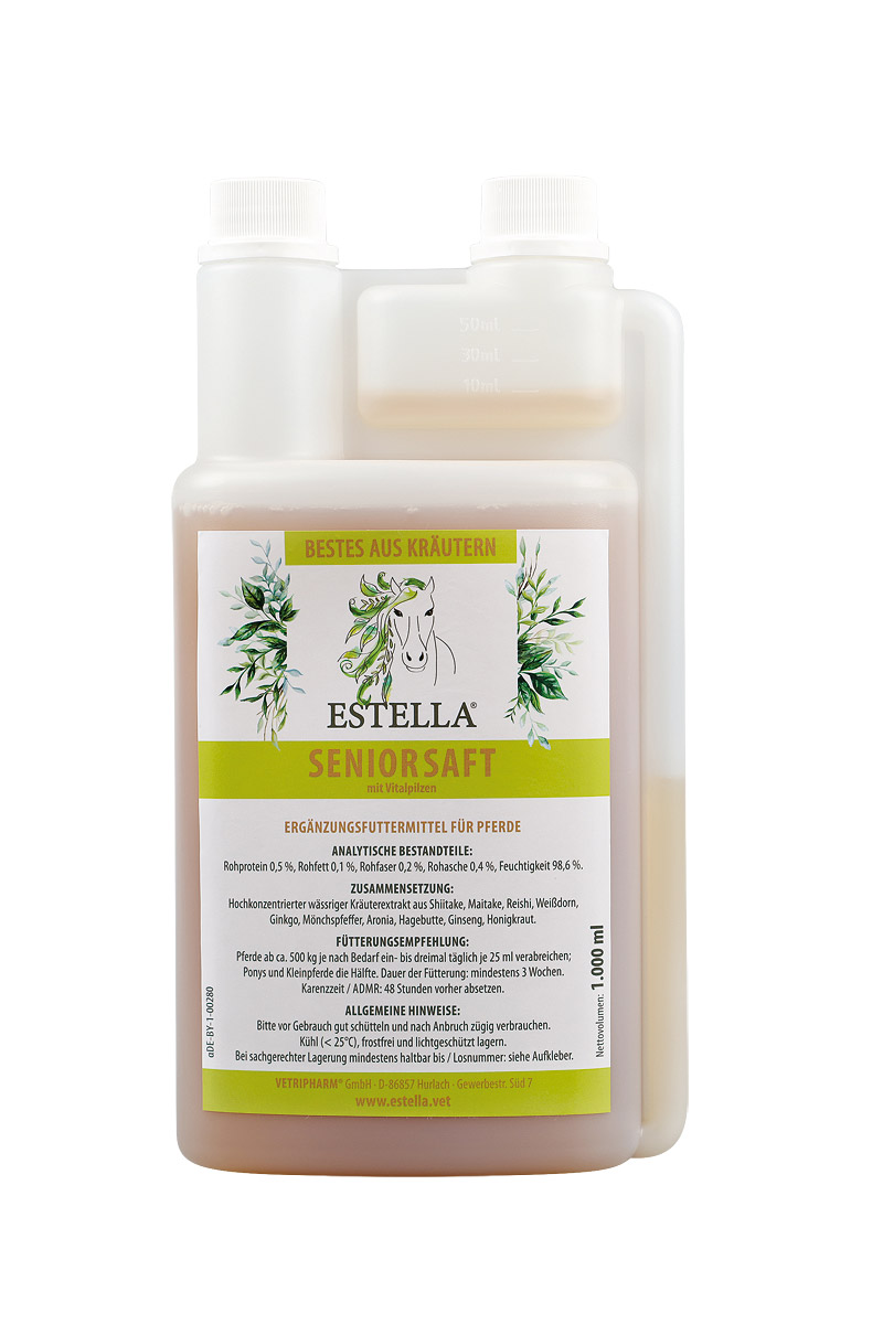 Estella - SENIORSAFT - mit Vitalpilzen - 1 L