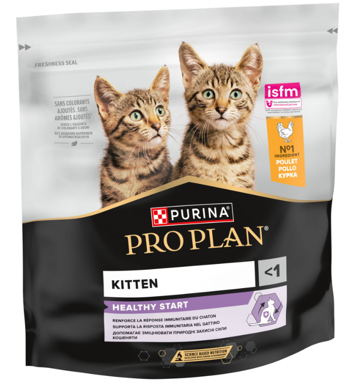 Purina - Pro Plan KITTEN Healthy Start - reich an HUHN - Trockenfutter KATZE
