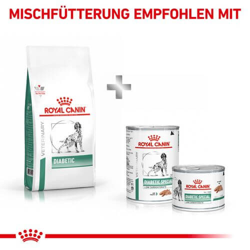 Royal Canin Veterinary DIABETIC Trockenfutter für Hunde 12 kg