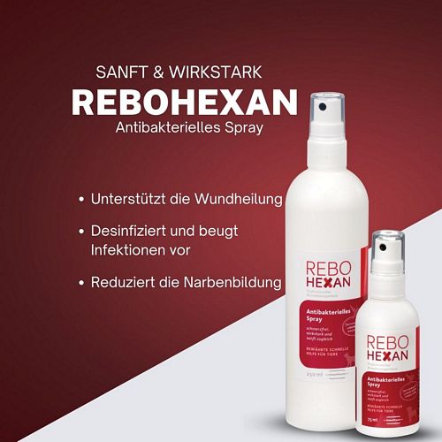 reboVet - ReboHexan - ANTIBAKTERIELLES SPRAY - 250 ml