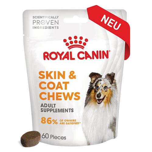 Royal Canin - SKIN & COAT CHEWS ADULT SUPPLEMENTS - 1 x 240 g