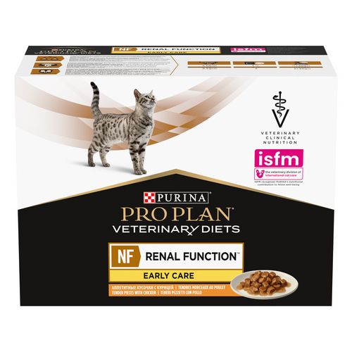 Purina - Veterinary Diets - NF Renal Function - EARLY CARE - HUHN - 10 x 85 g