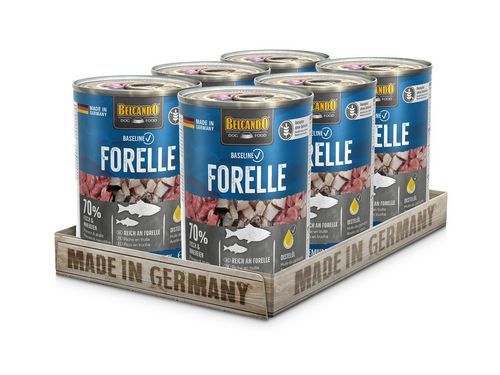 Belcando - Hundefutter - Baseline - FORELLE - 6 x 400 g