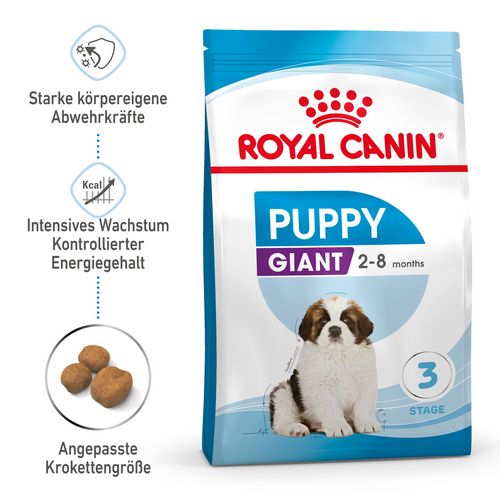 Royal Canin GIANT Puppy Trockenfutter für Welpen sehr großer Rassen 3,5 kg