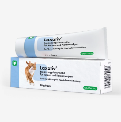 Laxativ 70g bei Haarballen für Katzen von cp-pharma