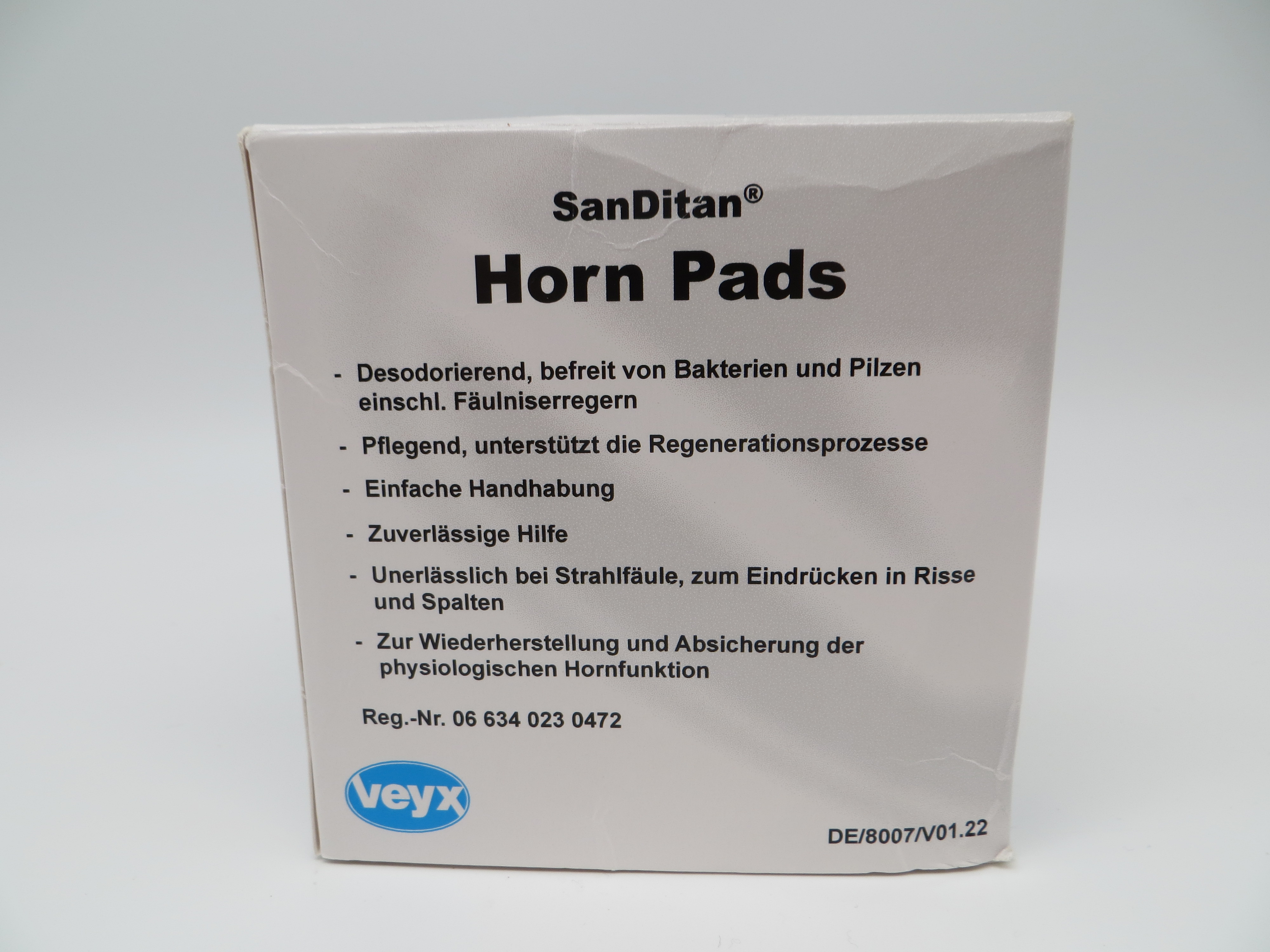 SanDitan Horn Pads für Pferde von Veyx-Pharma 25 Pads
