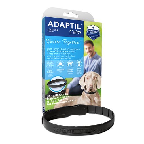 ADAPTIL® Calm Halsband - Anti Stress Erziehungshalsband für mittelgroße & große Hunde