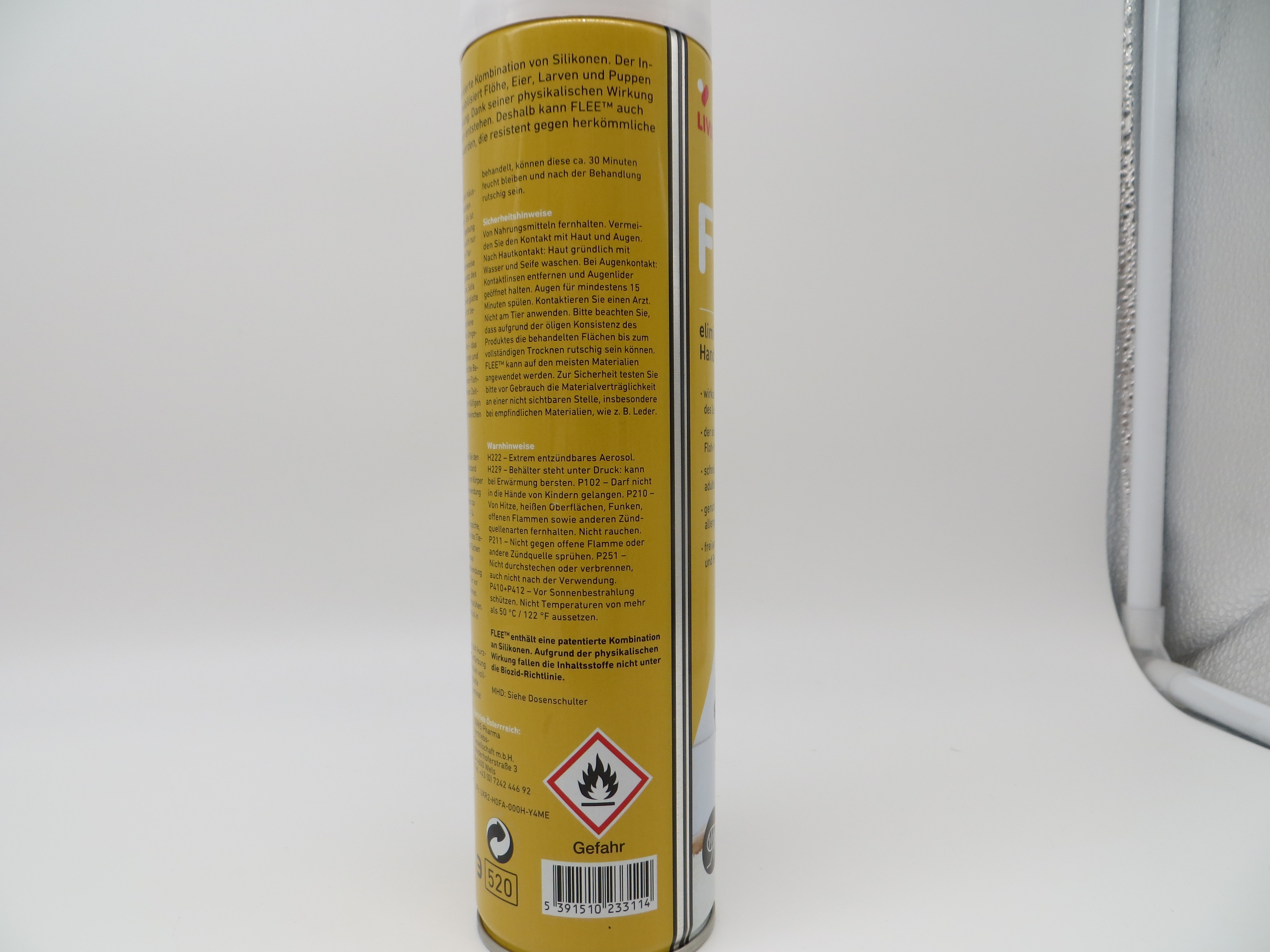Livisto Flee Umgebungsspray - 400 ml