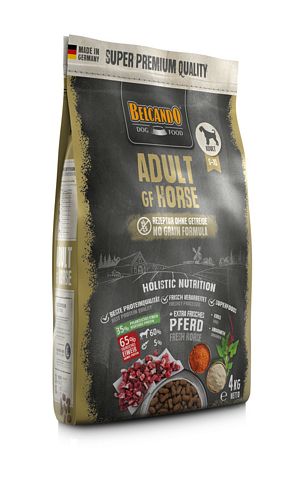Belcando - ADULT - 4 kg - Hundefutter - getreidefrei - GF HORSE
