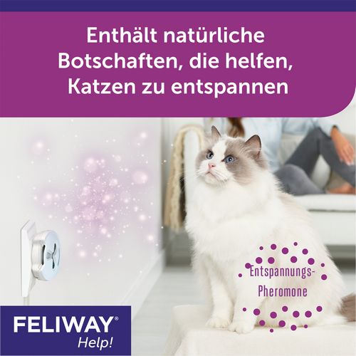 FELIWAY® Help! 7 Tage Start-Set - Reduktion von kurzfristigem Stress bei Katzen
