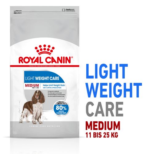 Royal Canin LIGHT WEIGHT CARE MEDIUM Trockenfutter für zu Übergewicht neigenden Hunden